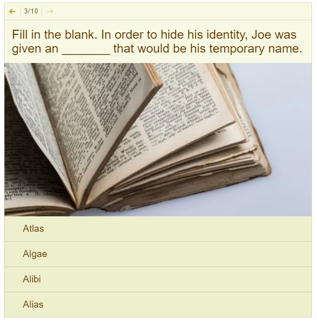 Vocabulary Quiz Maker - Create a Free Vocabulary Quiz in Minutes
